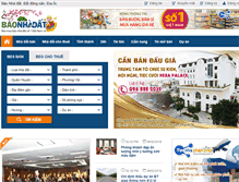 Tablet Screenshot of baonhadat.vn